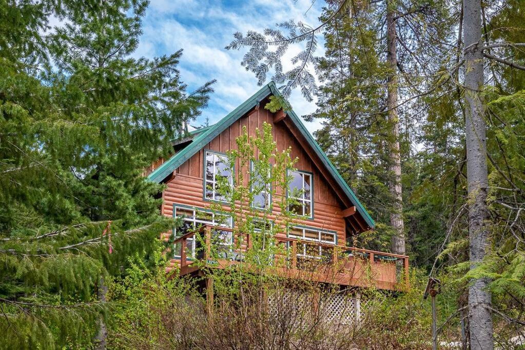 Hot Tub Cool Views: Roaring Creek Cabin Leavenworth Eksteriør bilde